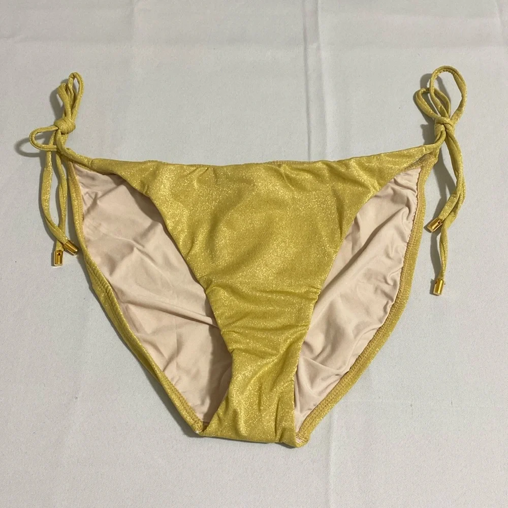 PILYQ Haven Luna Wave Top & Haven Tie Full Bottom Bikini Set Women's Size L - Picture 6 of 12